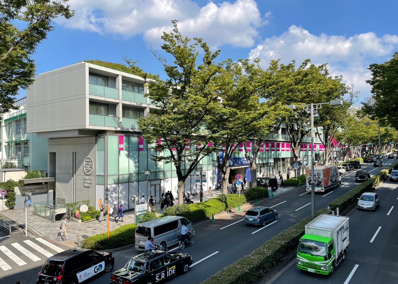 表参道の街並み